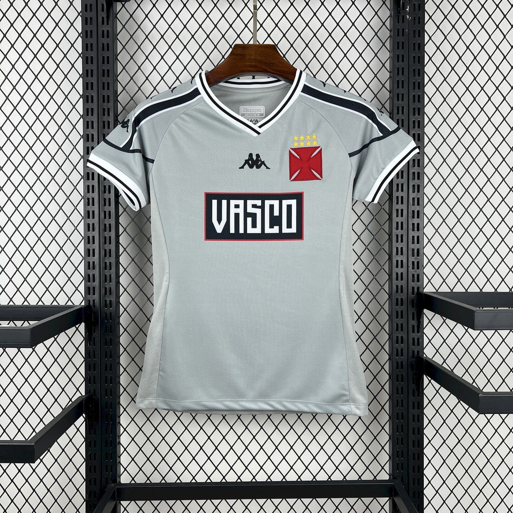Camiseta Vasco da Gama 2025 Pré-Jogo - (Feminina)