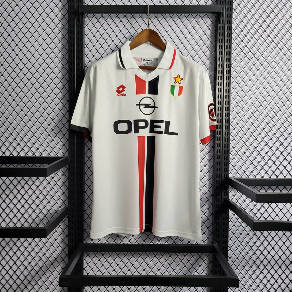 Camiseta Milan 95/96/97 Fora - (Retro)