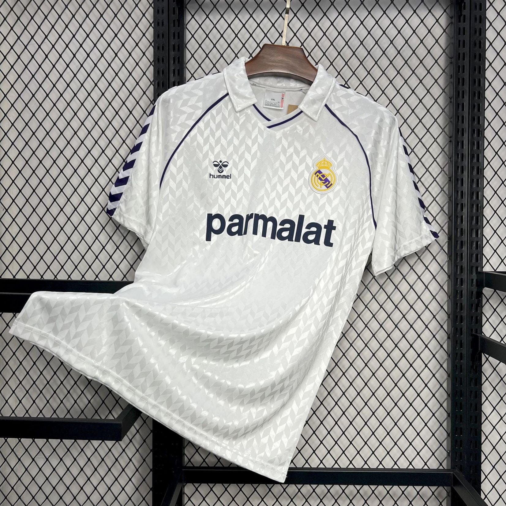 Camiseta Real Madrid 86/87 Casa - (Retro)