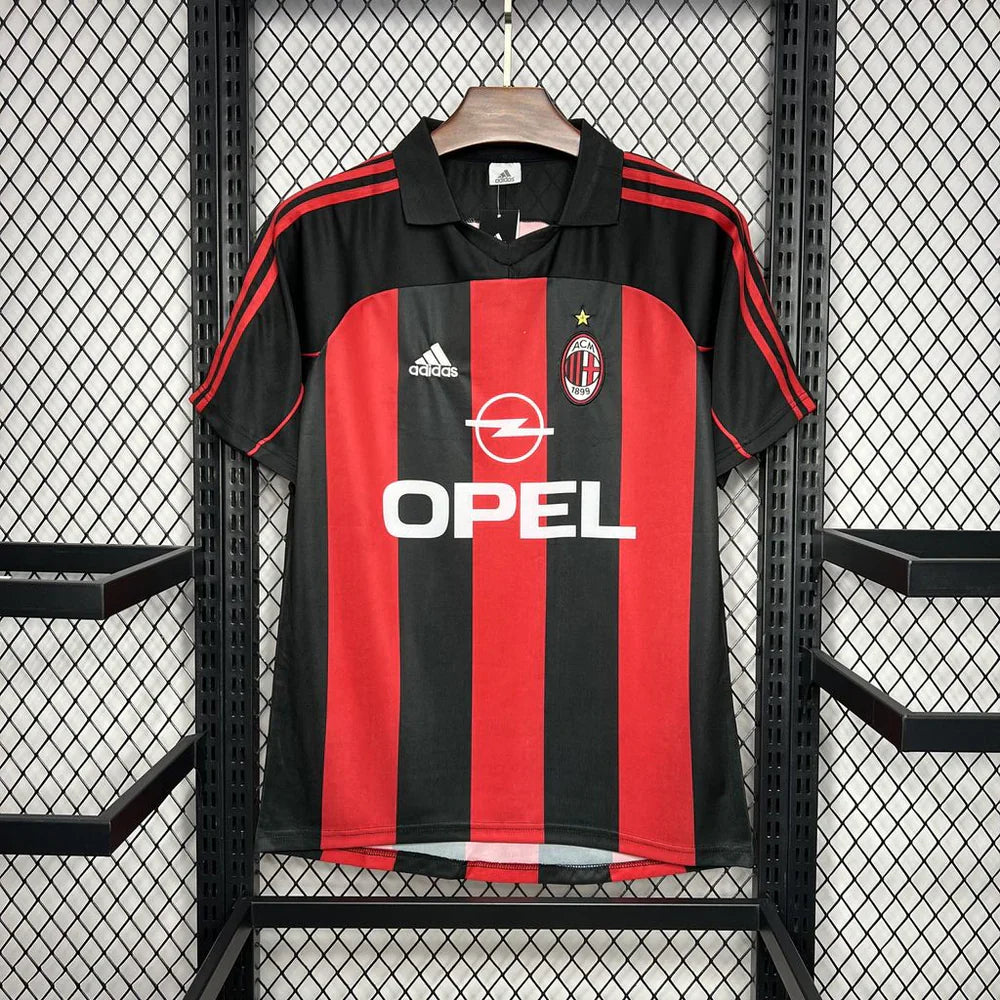 Camiseta Milan 00/01/02 Casa - (Retro)
