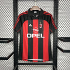 Camiseta Milan 00/01/02 Casa - (Retro)