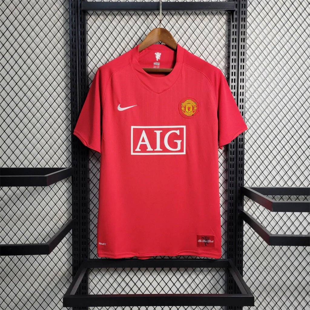 Camiseta Manchester United 07/08 Casa - (Retro)