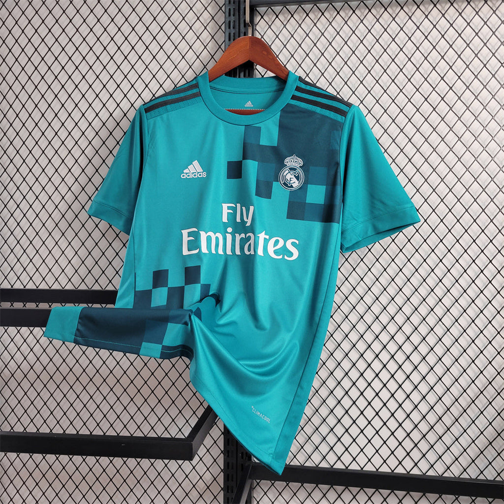 Camiseta Real Madrid 17/18 Terceiro - (Retro)