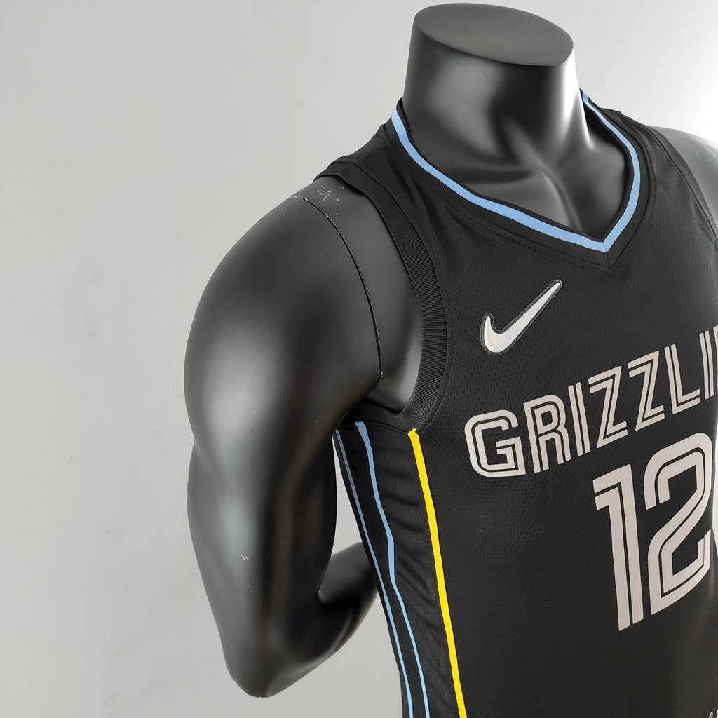 Camiseta NBA Memphis Grizzlies #12 Morant - Honor Edition Black