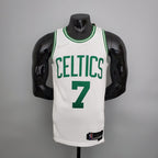 Camiseta NBA Boston Celtics #7 Brown - 75° Cumpleaños White
