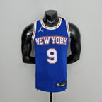 Camiseta NBA NY Knicks #9 Barret - 75° Cumpleaños Limited Blue