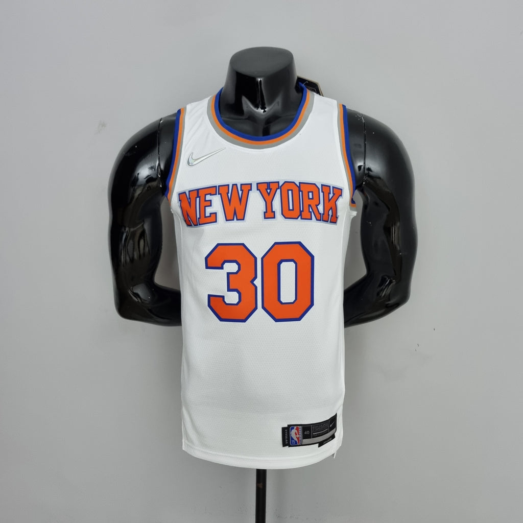 Camiseta NBA NY Knicks #30 Randle - 75° Cumpleaños White