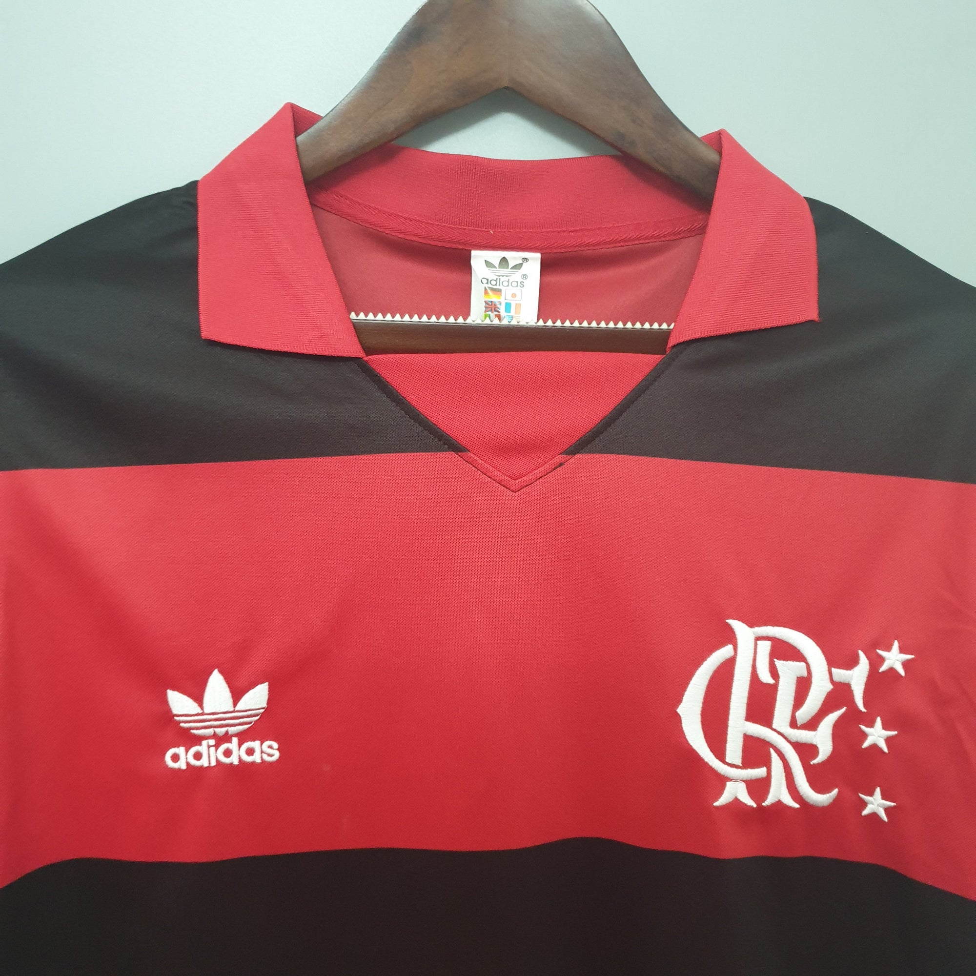 Camiseta Flamengo Titular 1982 - Versión (Retro)