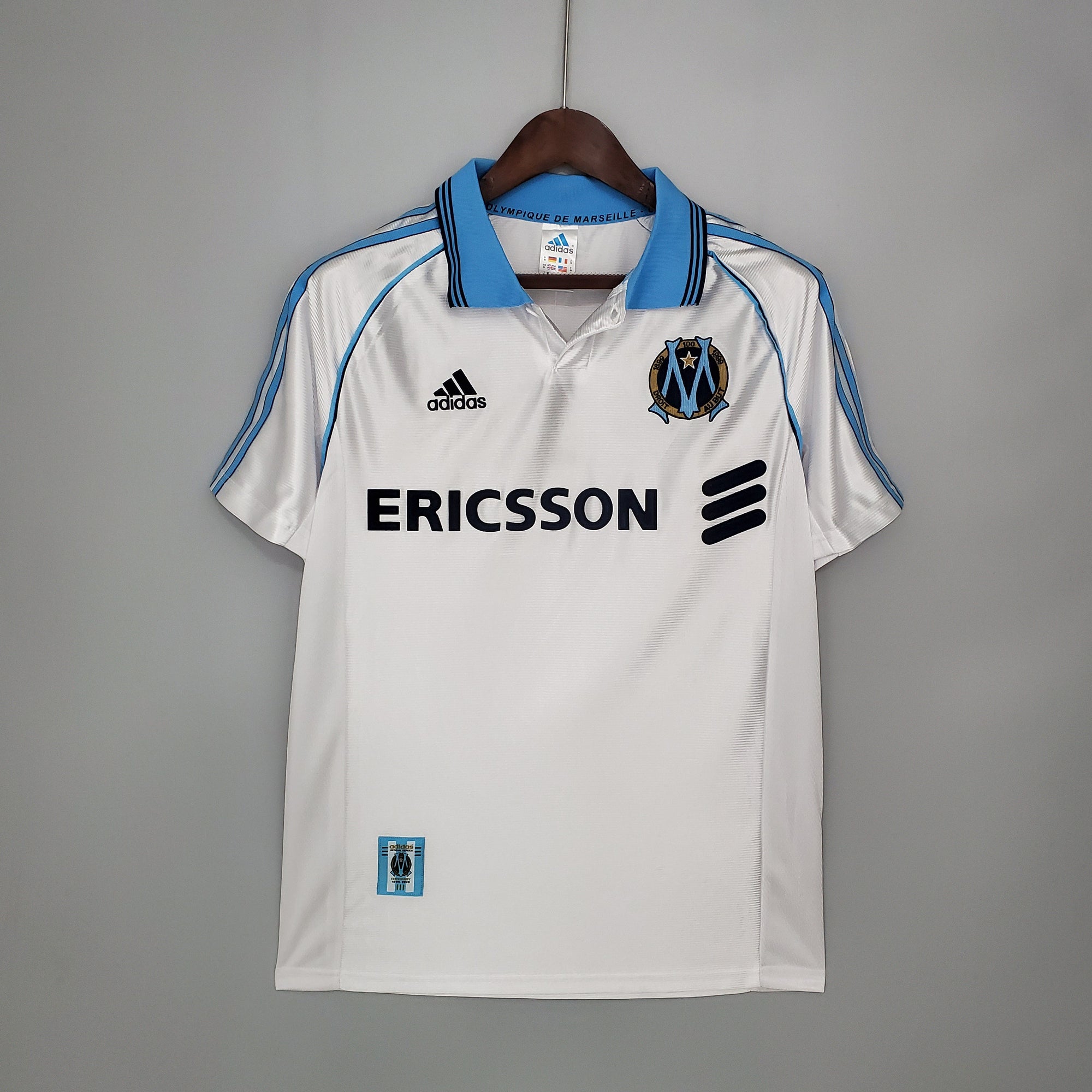 Camiseta Olympique de Marseille Titular 98/99 - Versión (Retro)