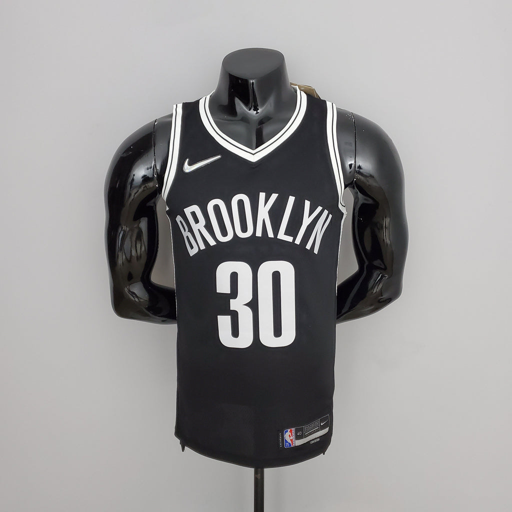 Camiseta NBA Brooklyn Nets #30 Curry - 75º Cumpleaños Black