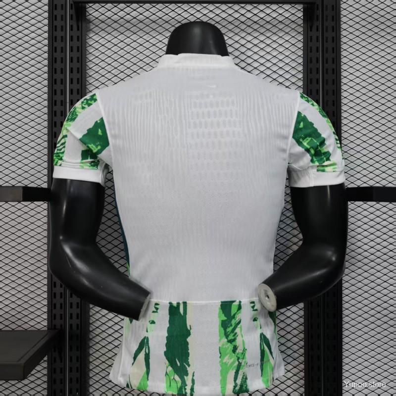 Camiseta Nigéria Feminino 2025 Fora - (Jugador)