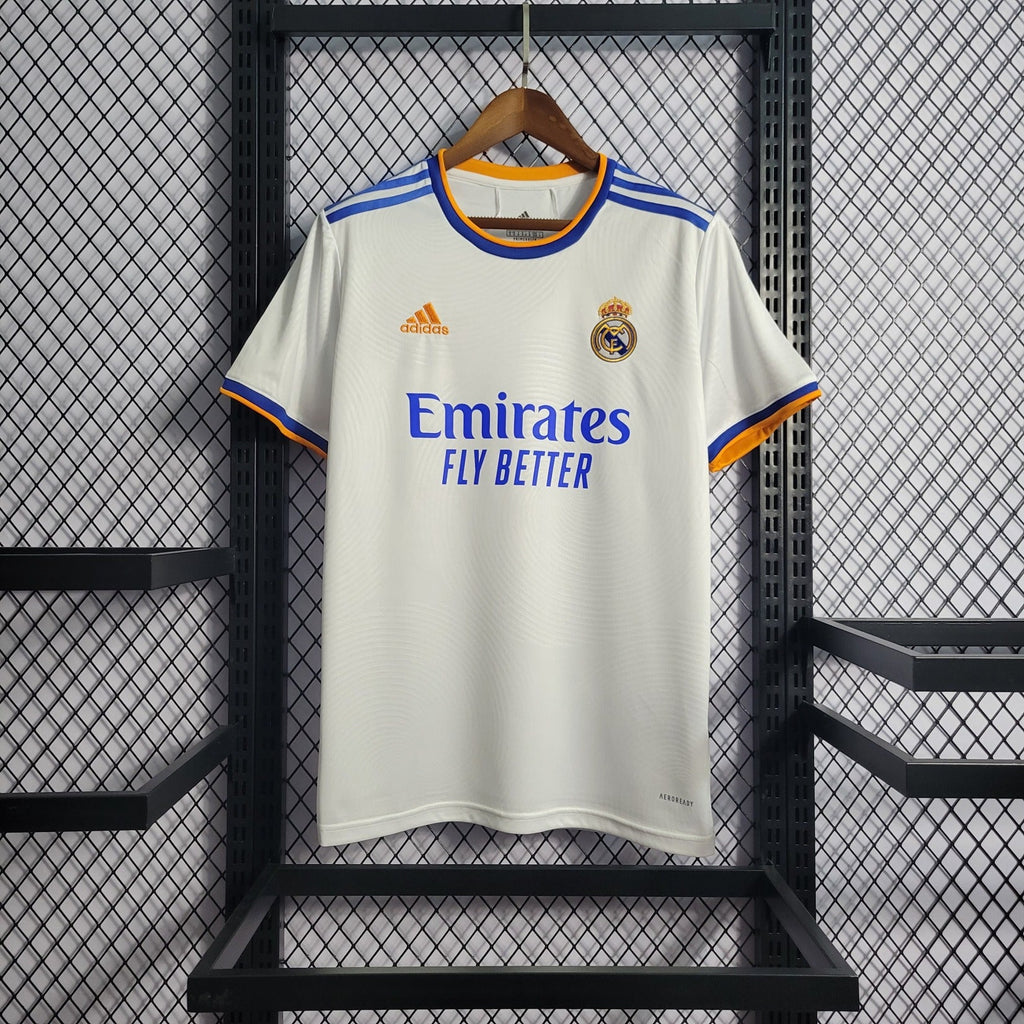 Camiseta Real Madrid 21/22 Casa - (Retro)