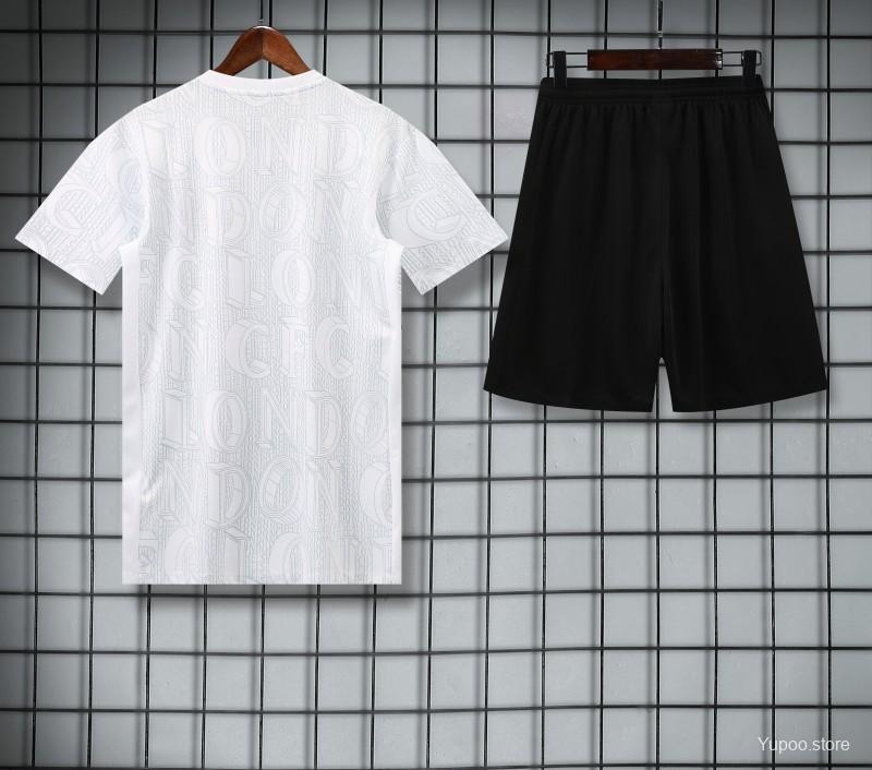 Kit Chelsea 25/26 Pré-Jogo Casa - (Aficionado)