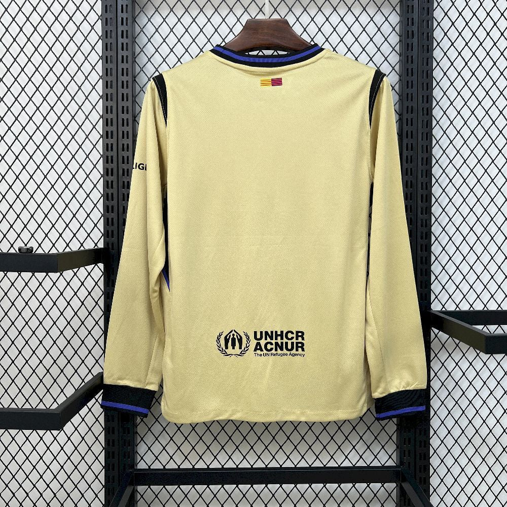 Camiseta Barcelona 25/26 Fora - (Aficionado) Manga Larga