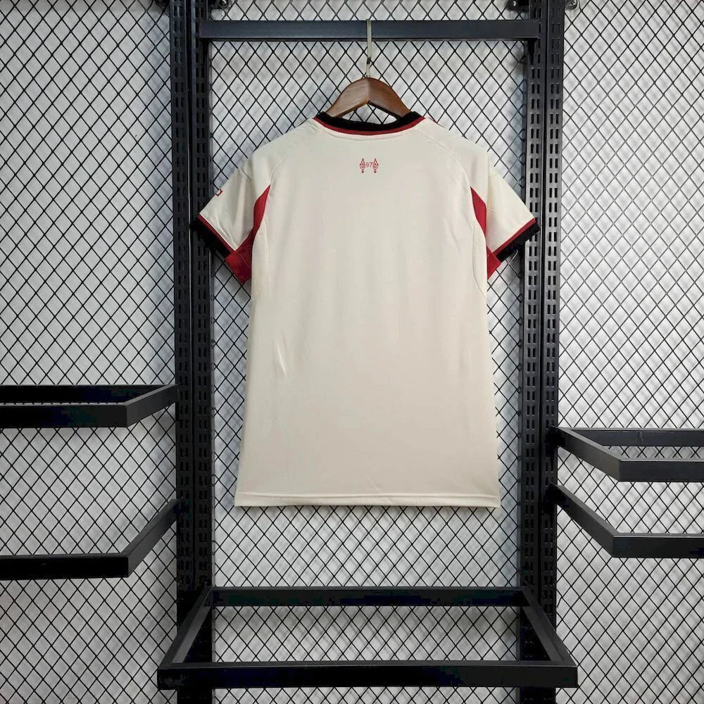 Camiseta Liverpool 25/26 Fora - (Feminina)