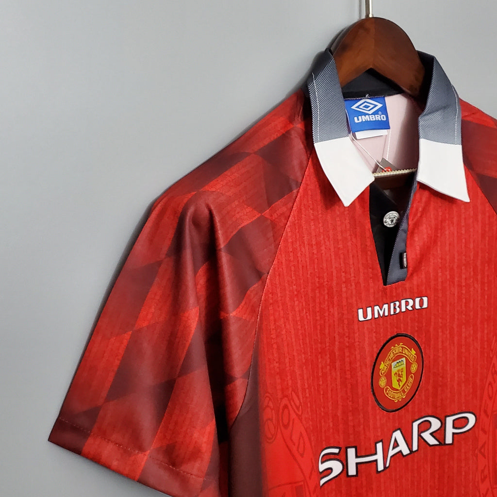 Camiseta Manchester United Titular 1996 - Versión (Retro)