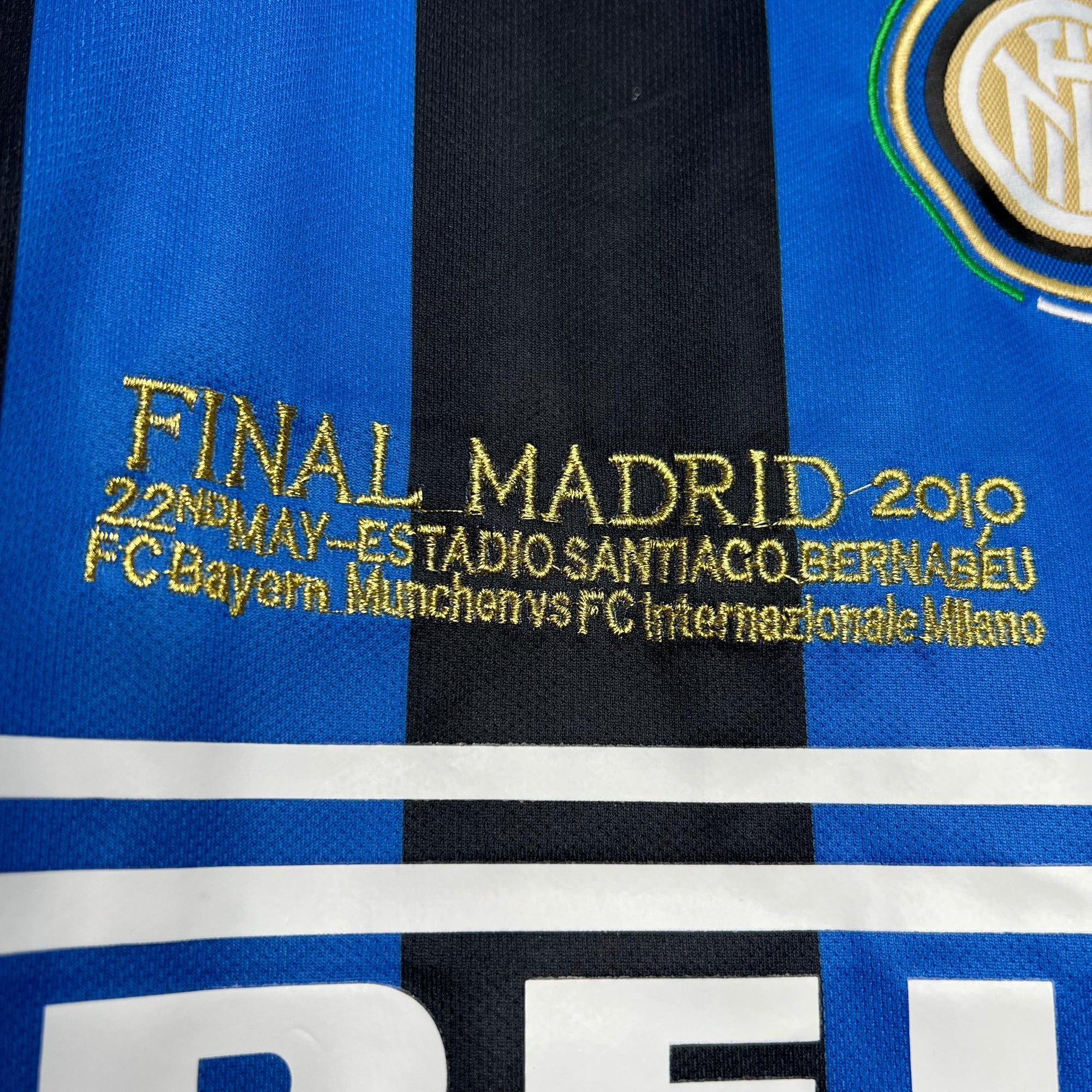 Camiseta Inter de Milão 09/10 Casa (Final Champions League) - (Retro)