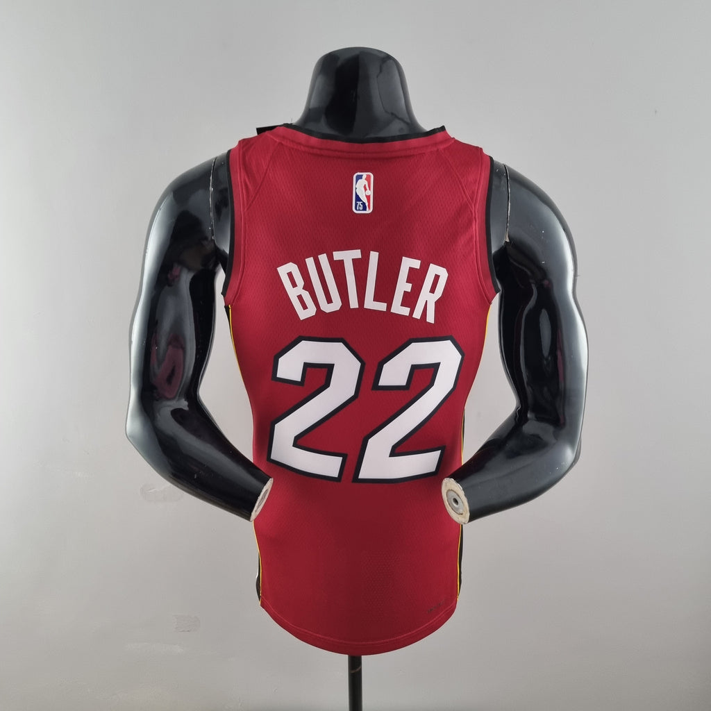 Camiseta NBA Miami Heat #22 Butler - 75° Cumpleaños Red