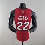 Camiseta NBA Miami Heat #22 Butler - 75° Cumpleaños Red