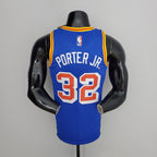 Camiseta NBA Golden State Warriors #32 Porter Jr. - (Retro) Blue