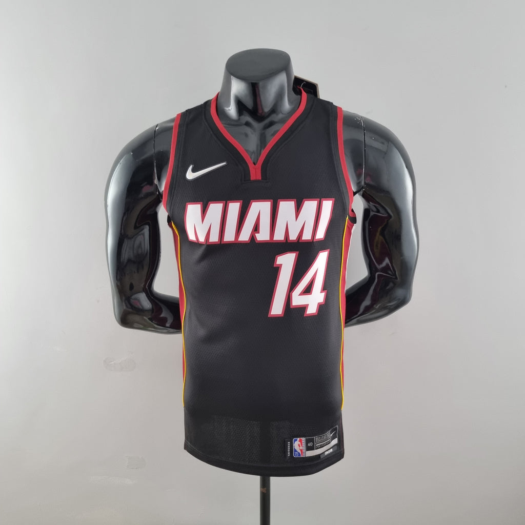 Camiseta NBA Miami Heat #14 Herro - 75° Cumpleaños Black