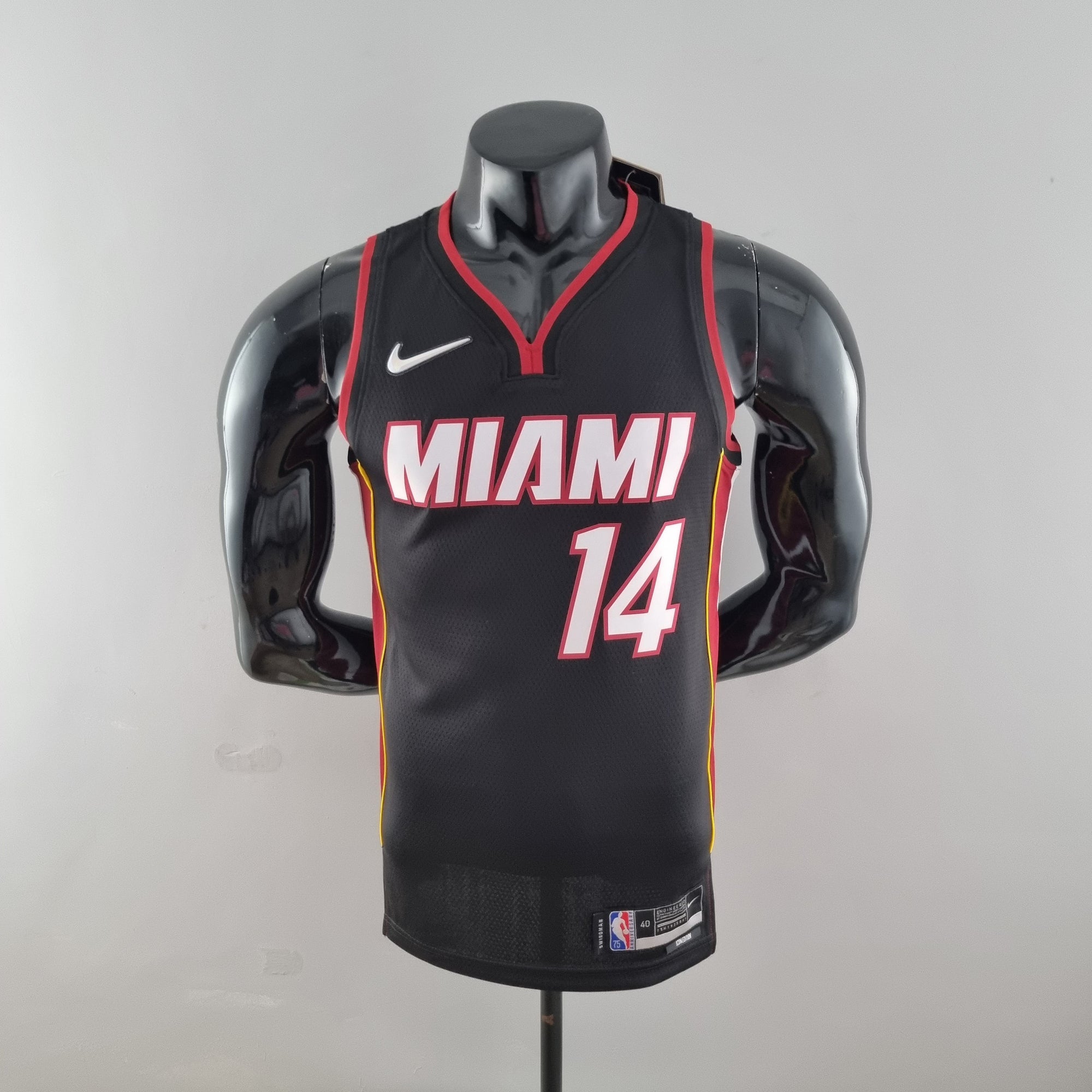 Camiseta NBA Miami Heat #14 Herro - 75° Cumpleaños Black