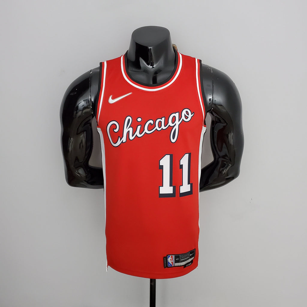 Camiseta NBA Chicago Bulls #11 De Rozan - 75° Cumpleaños Red