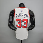 Camiseta NBA Chicago Bulls #33 Pippen - 75° Cumpleaños White