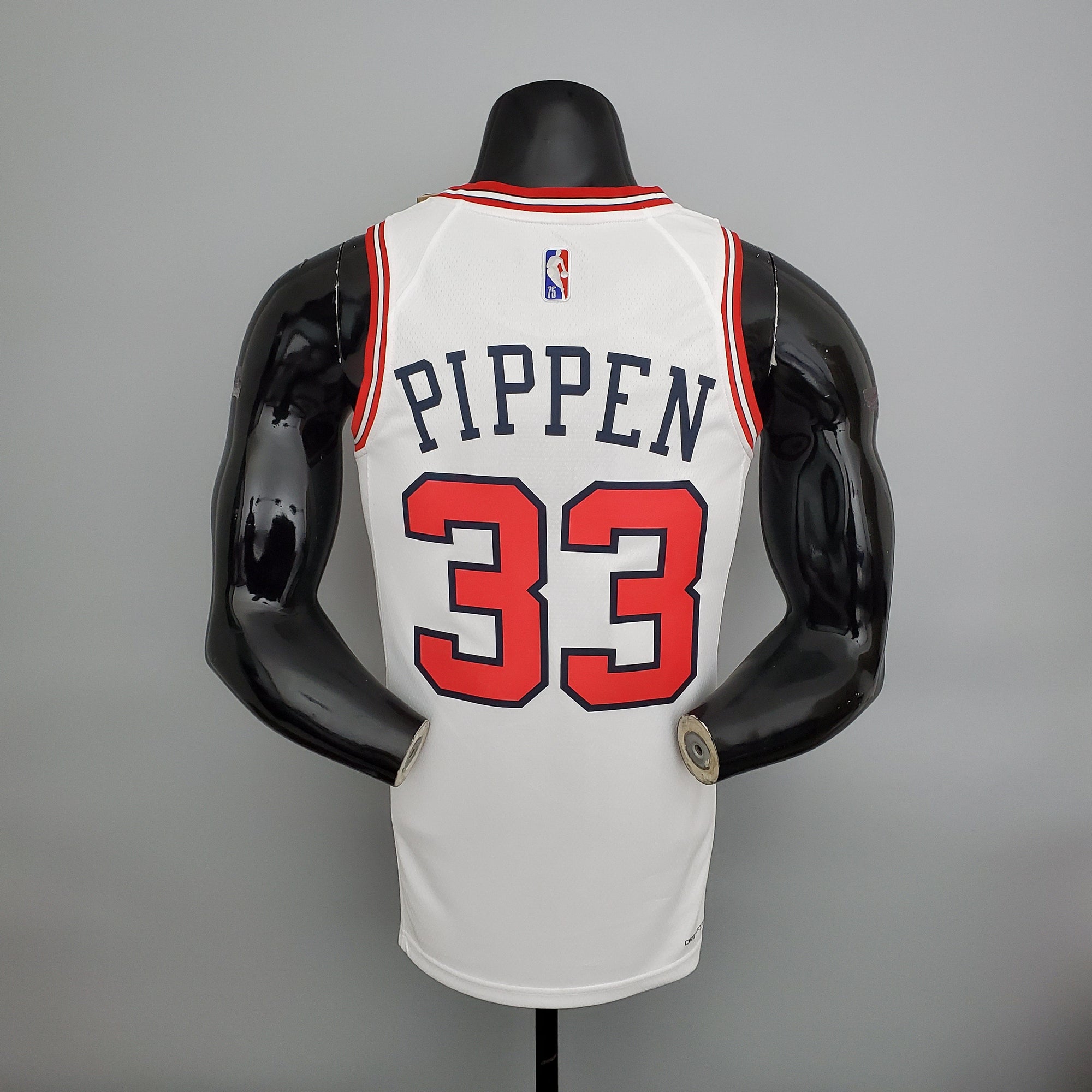 Camiseta NBA Chicago Bulls #33 Pippen - 75° Cumpleaños White