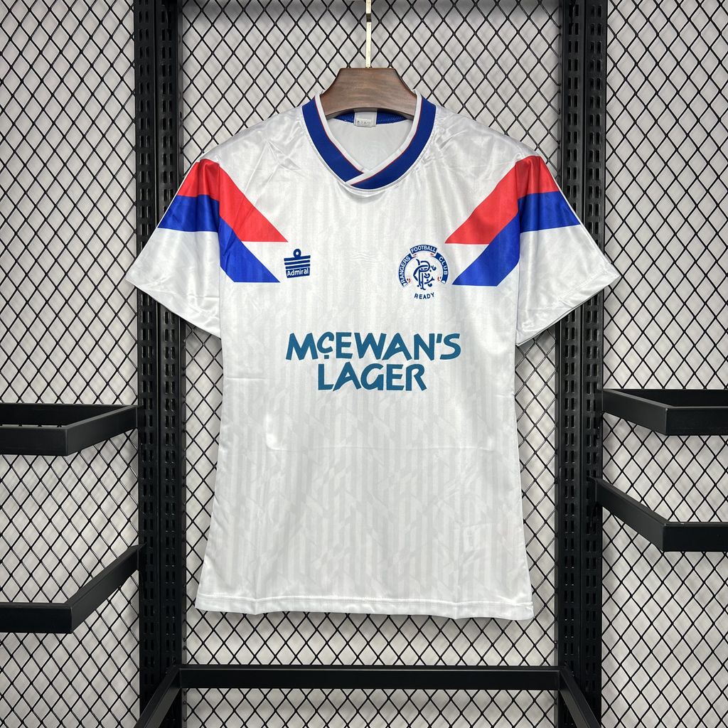 Camiseta Rangers Fora 90/91 - Versión (Retro)