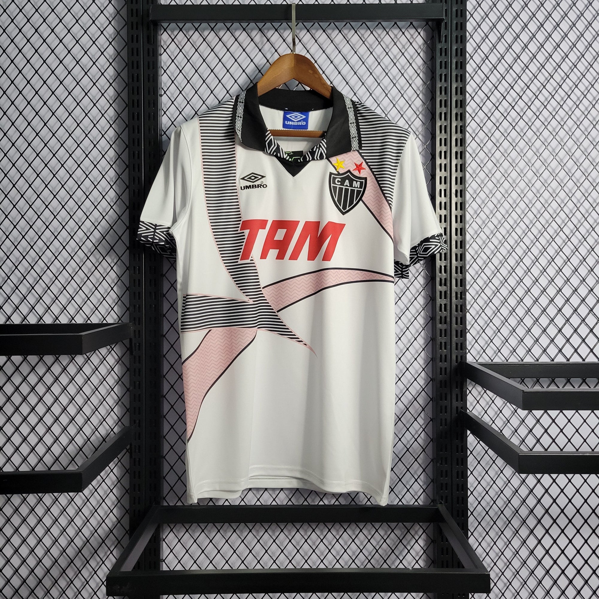 Camiseta Atlético Mineiro Reserva 1996 - Versión (Retro)