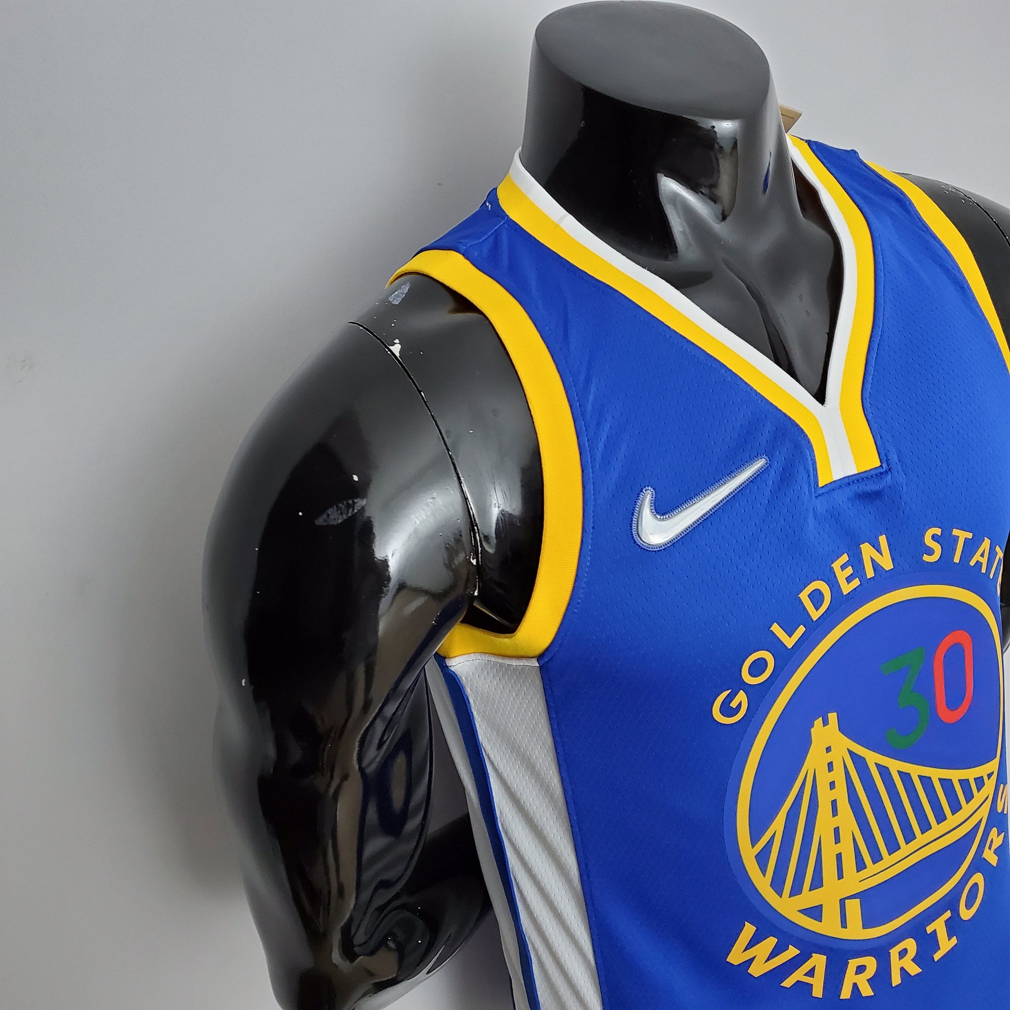 Camiseta NBA Golden State Warriors #30 Curry - Mexico Blue