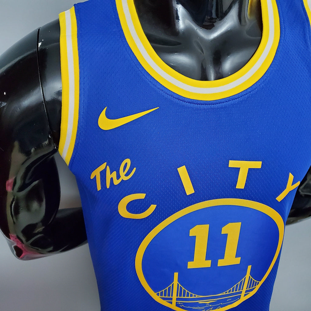 Camiseta NBA Golden State Warriors #11 Thompson - Train Blue