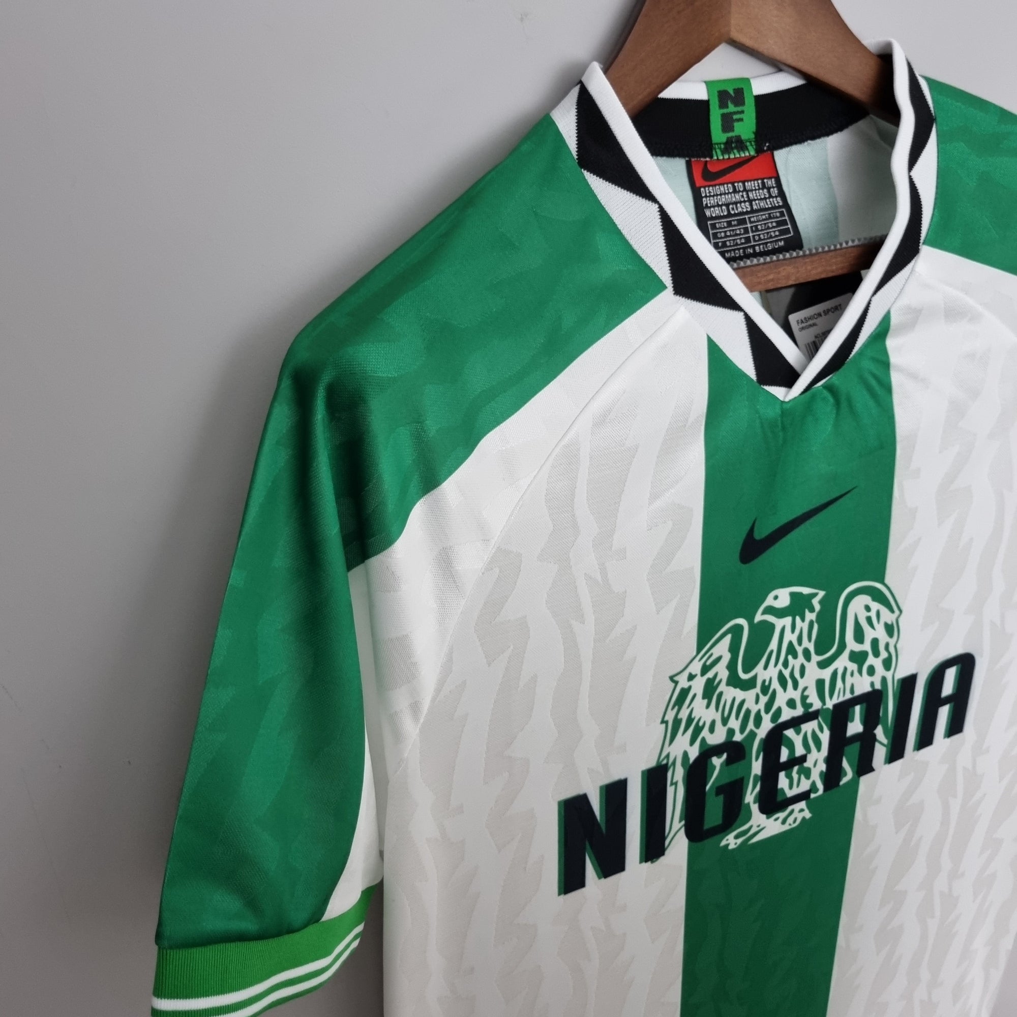 Camiseta Nigéria Reserva 1996 - Versión (Retro)