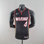 Camiseta NBA Miami Heat #4 Oladipo - 75° Cumpleaños Black