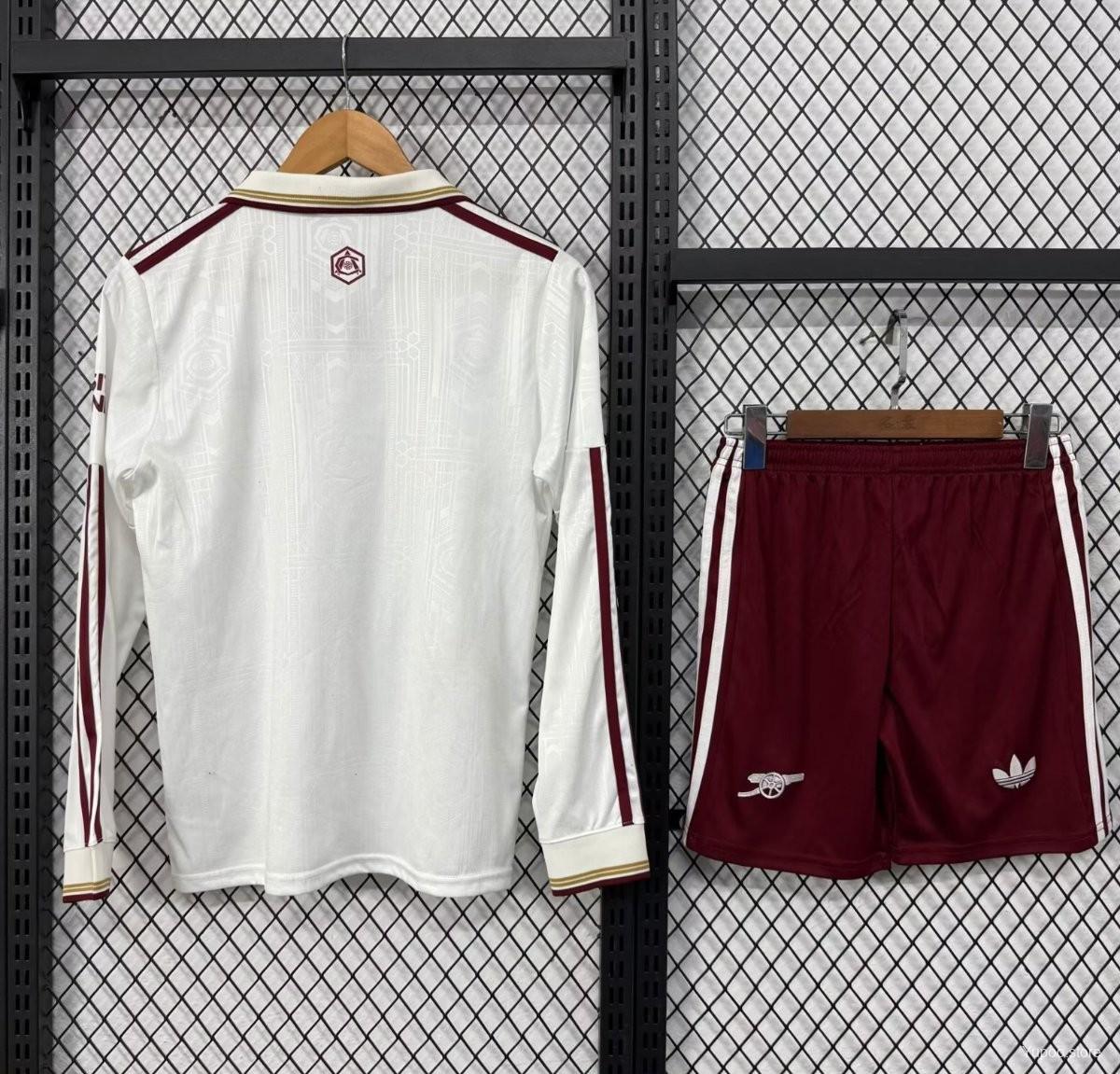 Kit Arsenal 25/26 Terceiro - (Aficionado) Manga Larga