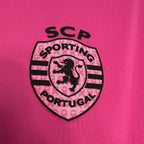 Camiseta Sporting 24/25 Outubro Rosa - (Aficionado)