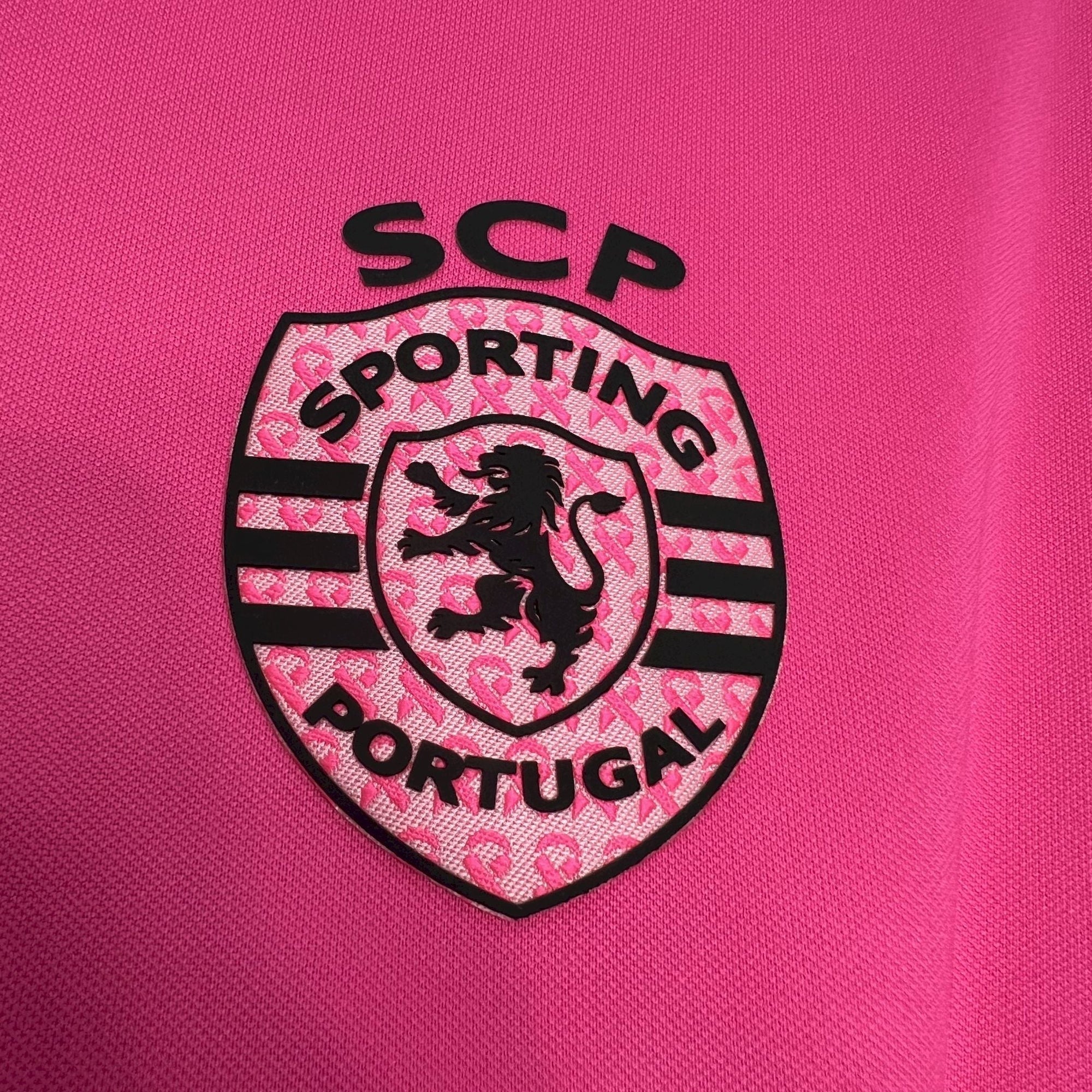 Camiseta Sporting 24/25 Outubro Rosa - (Aficionado)