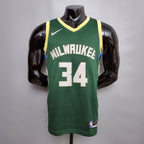 Camiseta NBA Milwalkee Bucks #34 Antetokounmpo - Fruit Green