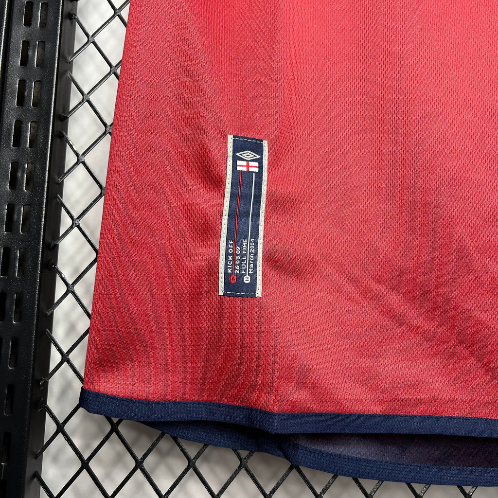 Camiseta Inglaterra Fora 2002 - Versión (Retro)