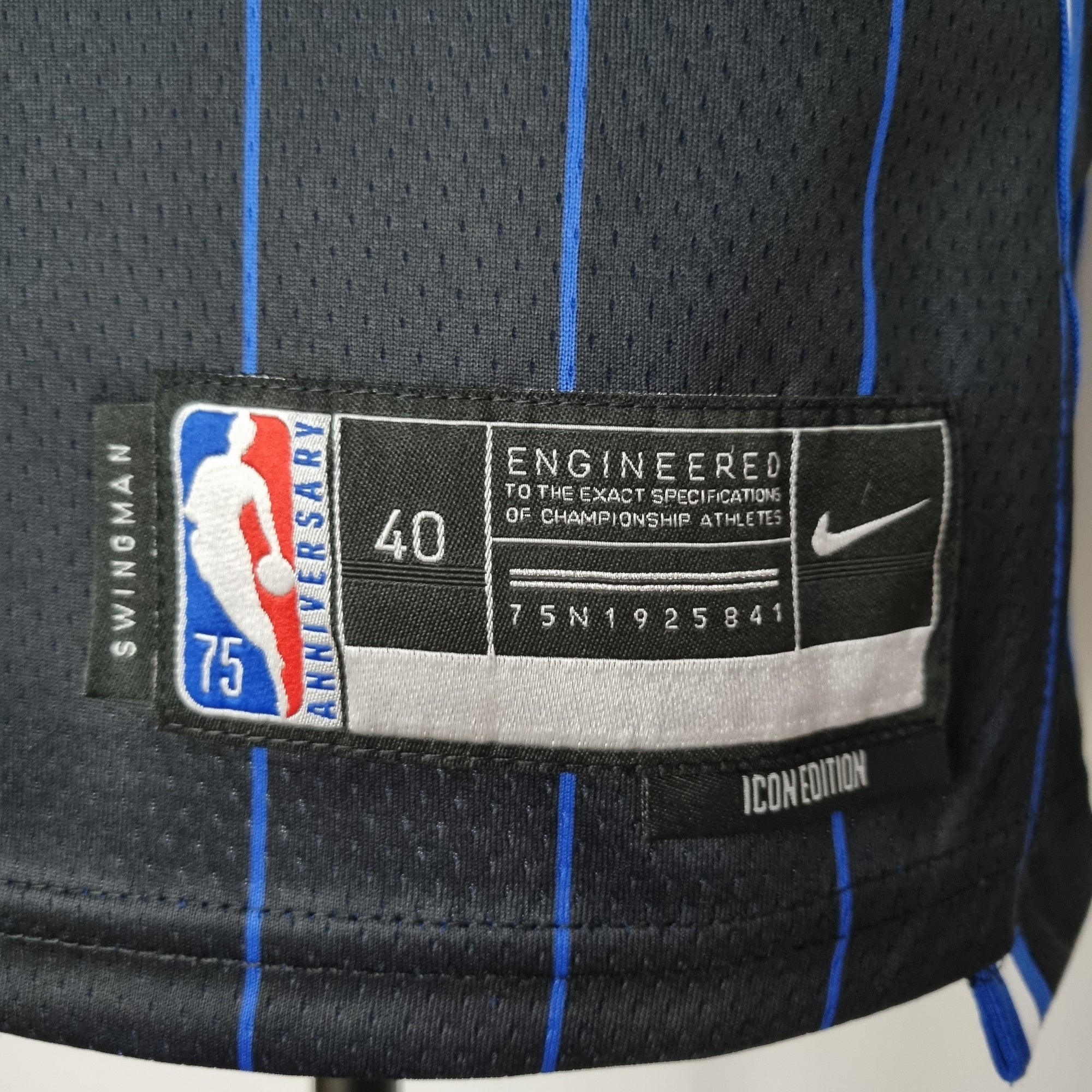 Camiseta NBA Orlando Magic #20 Fultz - 75° Cumpleaños Black