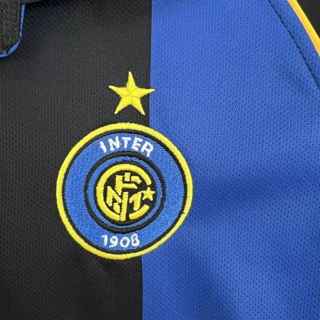 Camiseta Inter de Milão 01/02 Casa - (Retro)