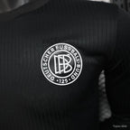 Camiseta Alemanha 2025 Cumpleaños 125 Años (Black) - (Jugador) Manga Larga