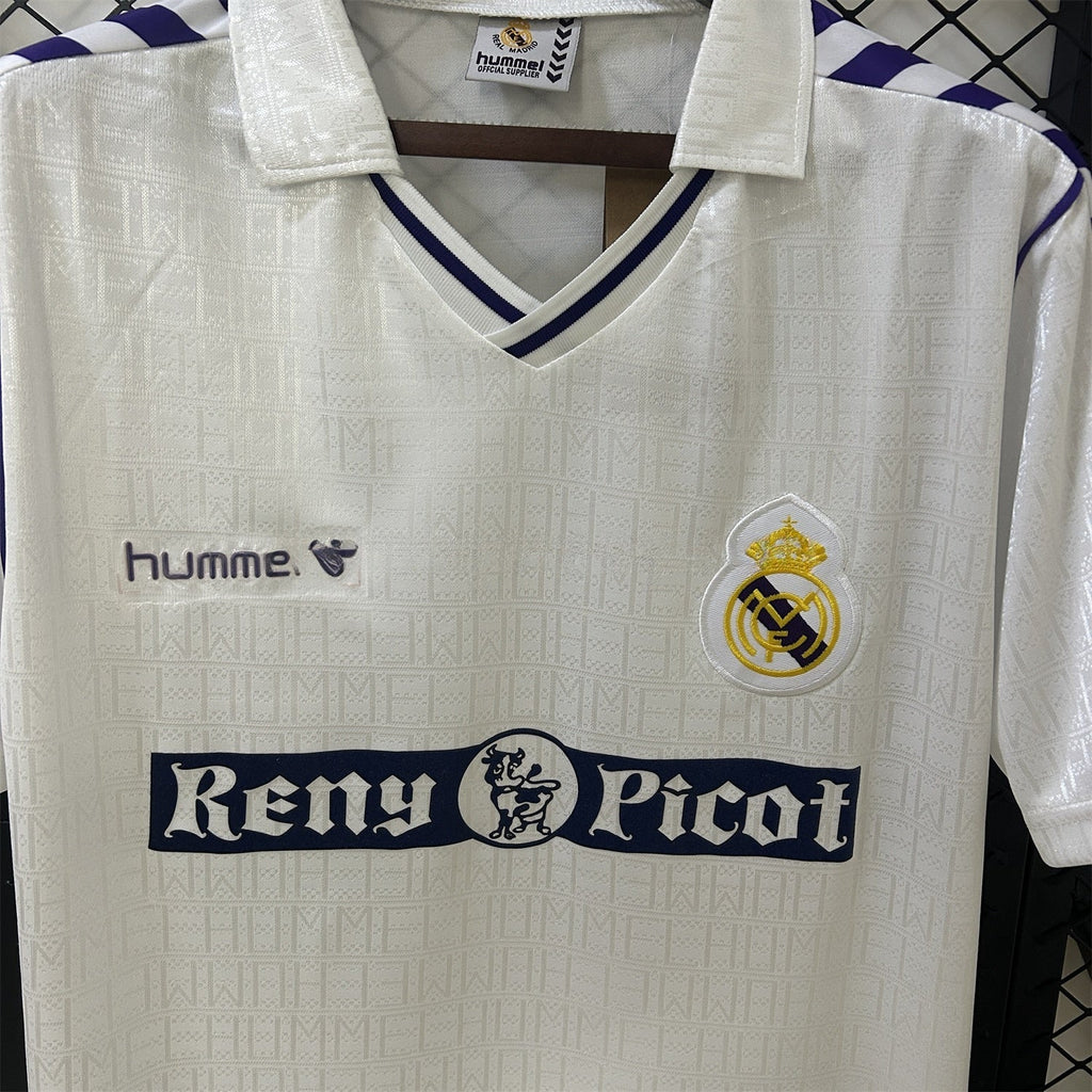 Camiseta Real Madrid 89/90 Casa - (Retro)