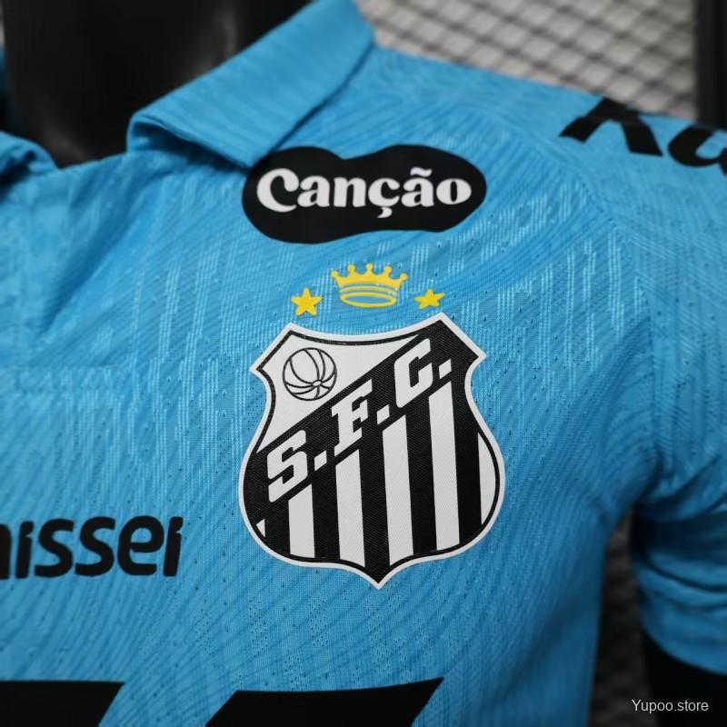 Camiseta Santos 2025 Terceiro (Todos os Patrocinios) - (Jugador)