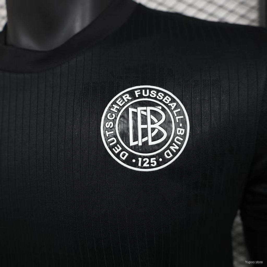 Camiseta Alemanha 2025 Cumpleaños 125 Años (Black) - (Jugador)