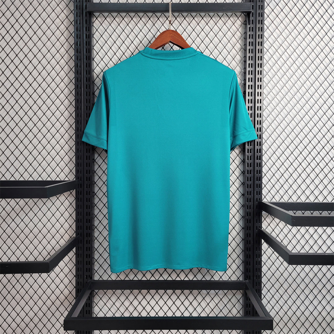 Camiseta Real Madrid 17/18 Terceiro (Todos os Patches) - (Retro)