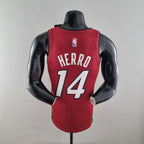 Camiseta NBA Miami Heat #14 Herro  - 75° Cumpleaños Red