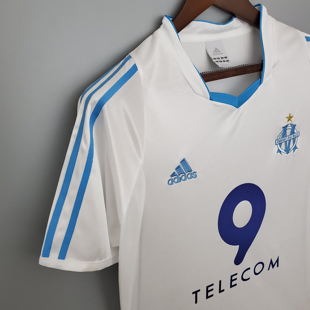 Camiseta Olympique de Marseille Titular 02/03 - Versión (Retro)