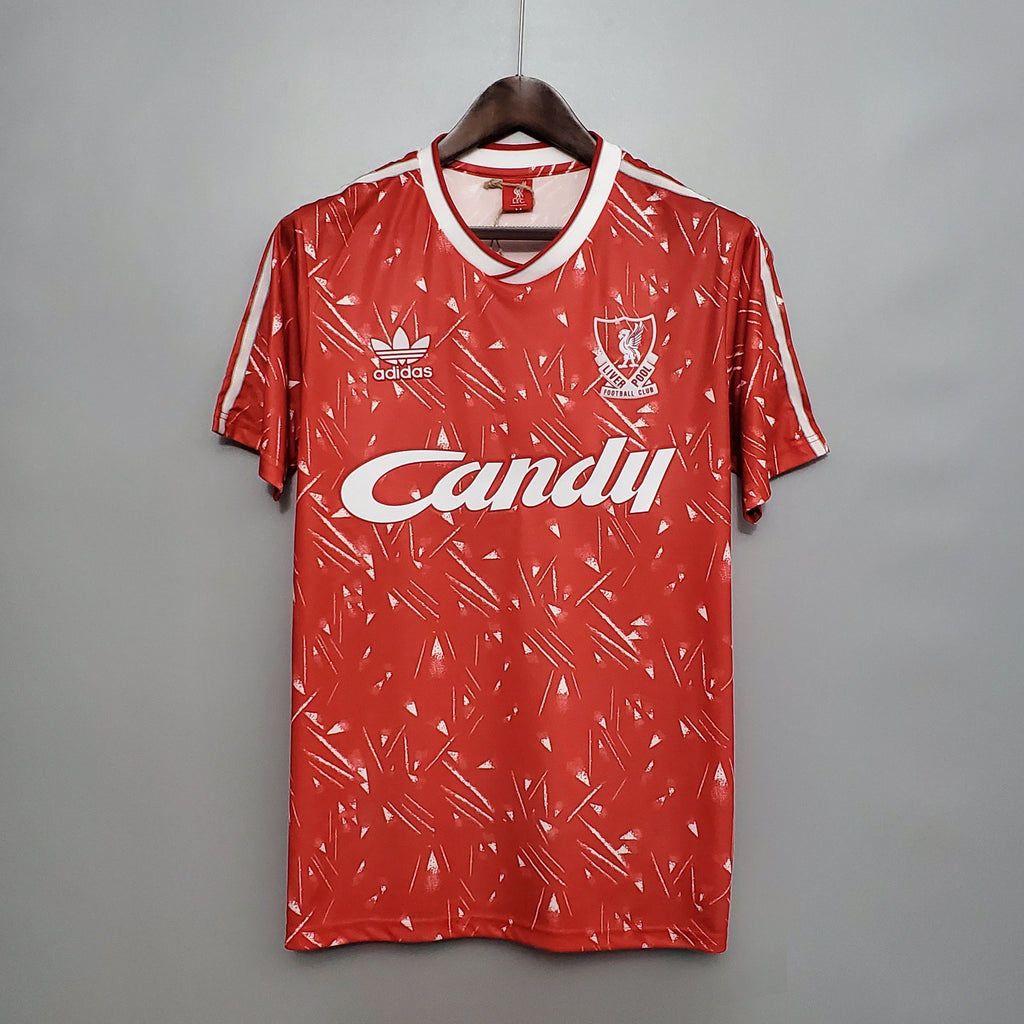 Camiseta Liverpool 89/90/91 Casa - (Retro)
